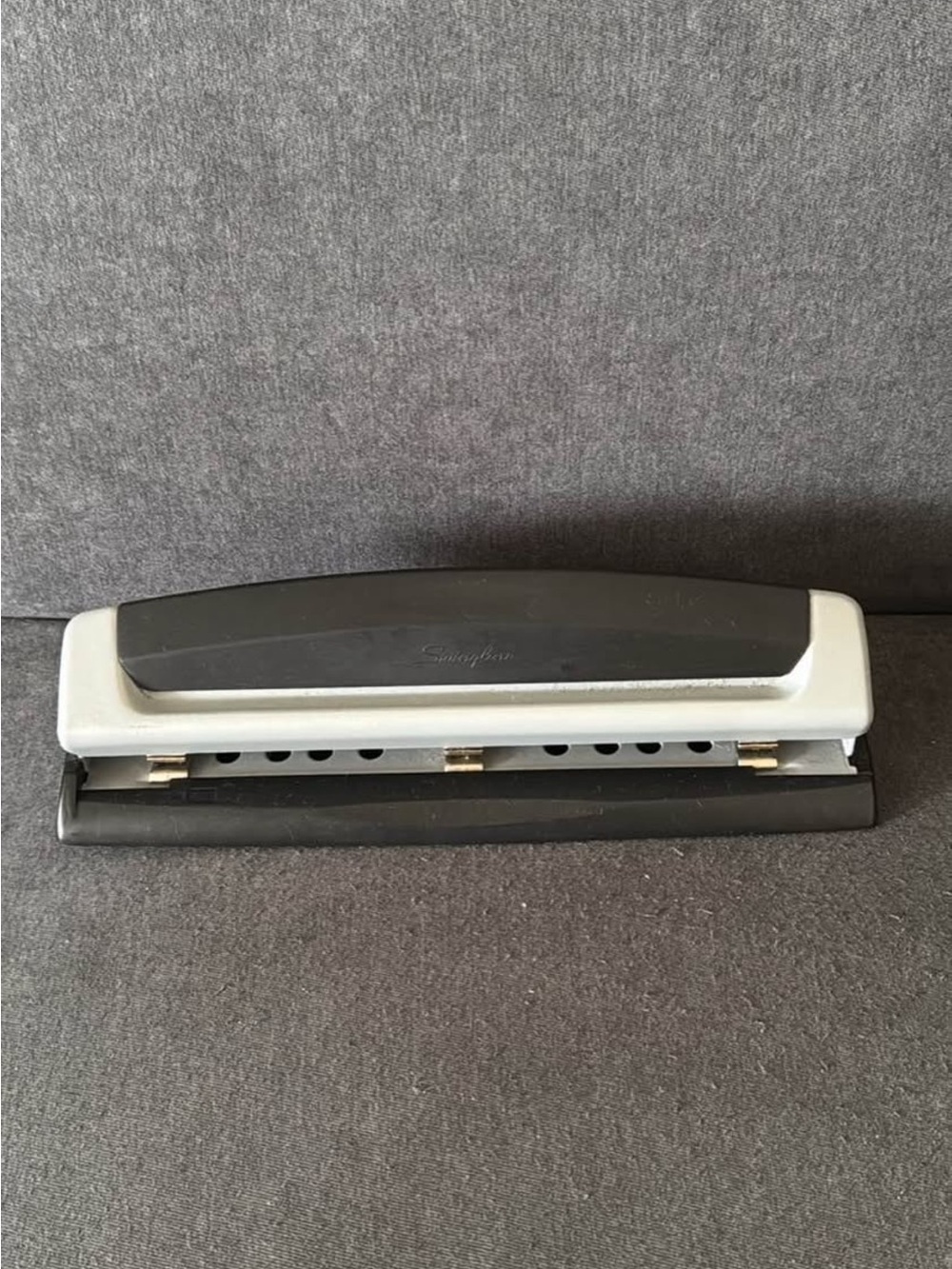 Swingline Precision Pro Desktop Adjustable Hole Punch